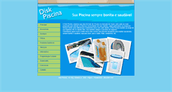 Desktop Screenshot of diskpiscina.com.br